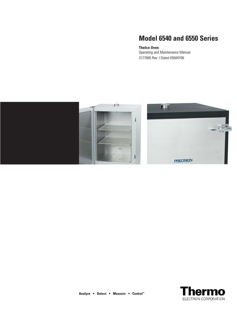 Thermo Electron 6540 Operating and maintenance manual