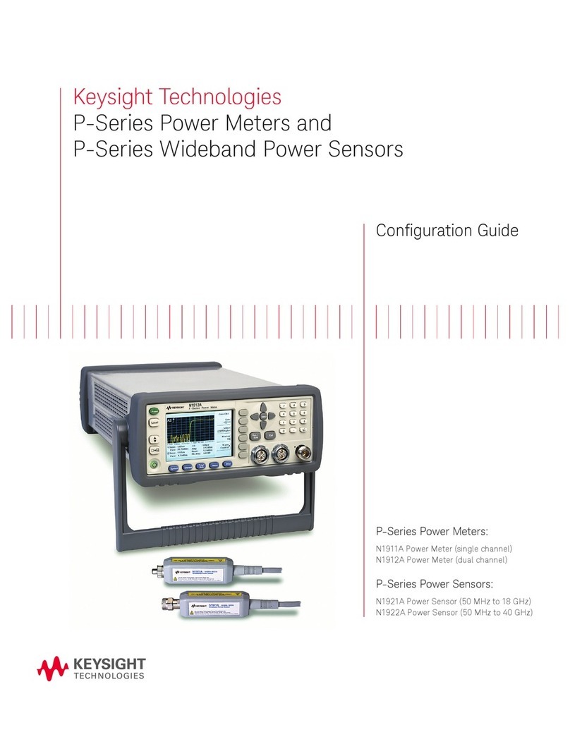 Keysight N1911A Configuration guide