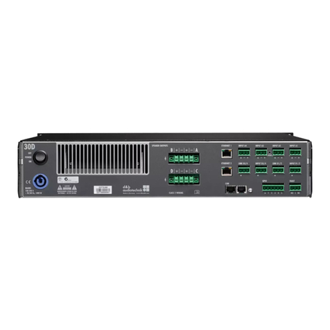 d & b audiotechnik 10D manual