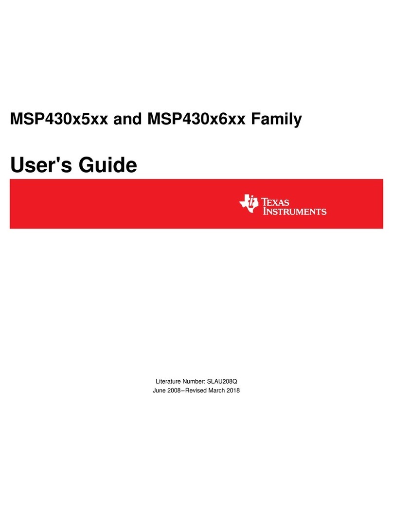 Texas Instruments MSP430x5 series User manual