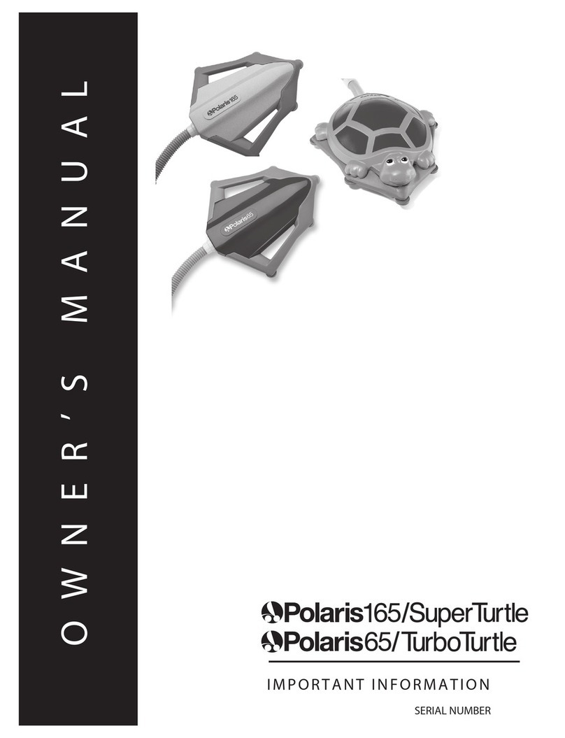Polaris 165 SuperTurte User manual