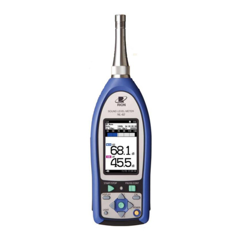 Rion NL-62 User manual