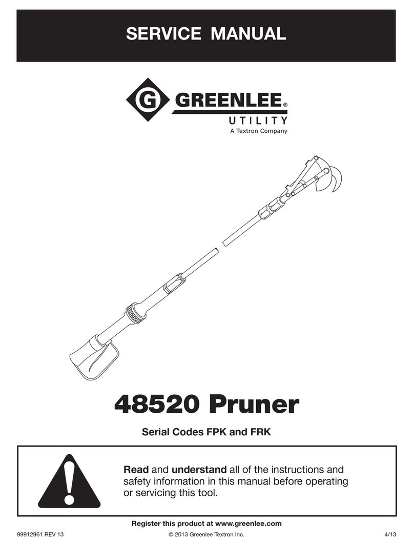 Greenlee 48520 User manual