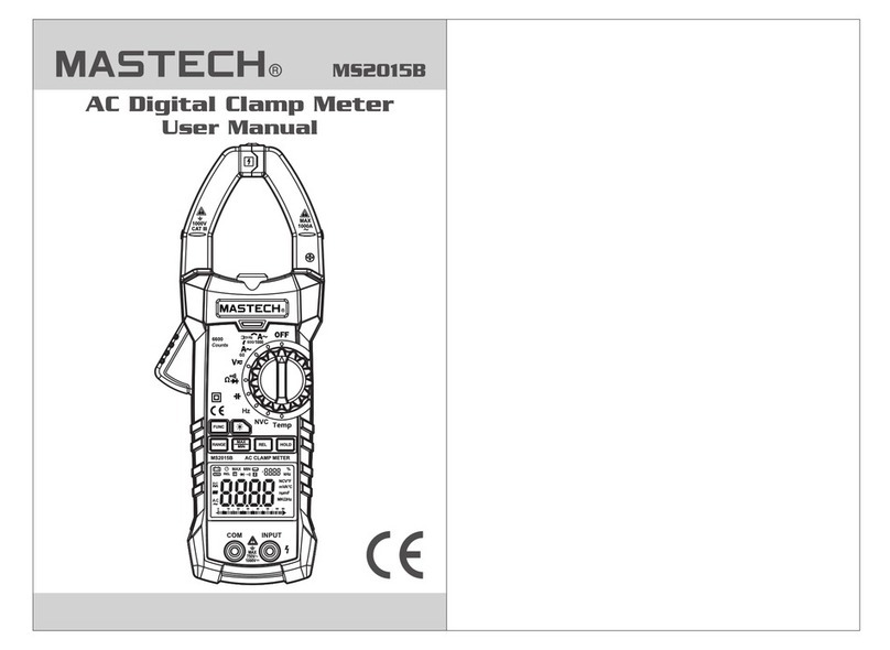 Mastech MS2015B User manual Mastech MS2015B User manual
