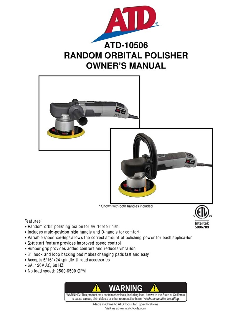 ATD Tools ATD-10506 owner's manual