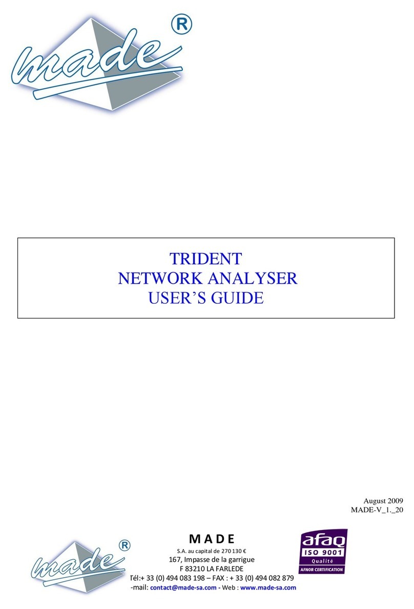 Trident TRIDENT 3U3I User manual