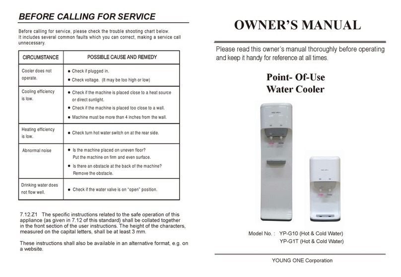 Young One YP-G10 owner's manual