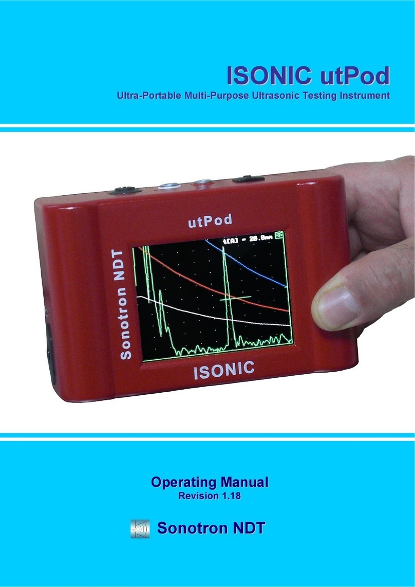 Sonotron NDT ISONIC utPod operating manual