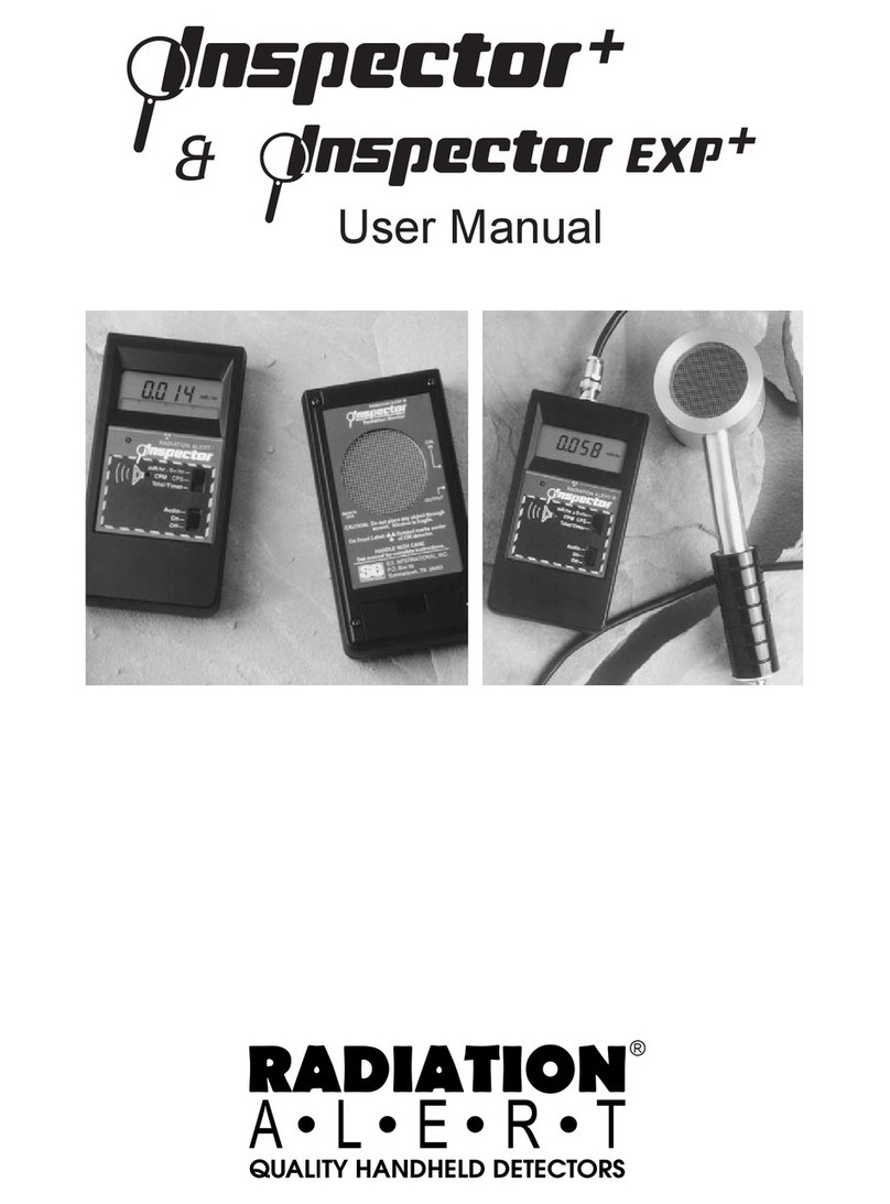 Radiation Alert Inspector+ user manual