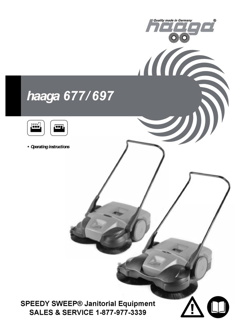 Haaga 677 operating instructions