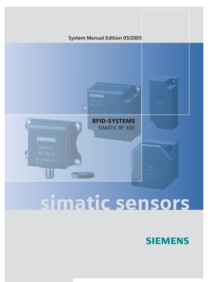 Siemens SIMATIC RF300 User guide