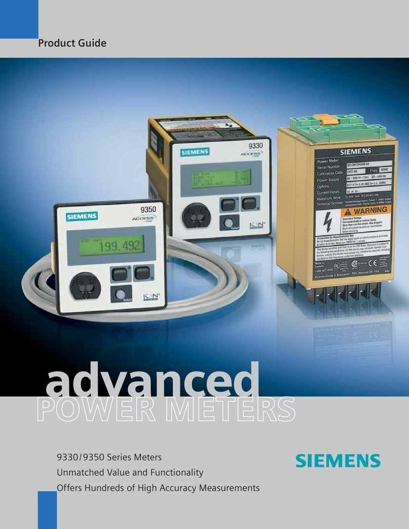 Siemens 9330 series User manual Siemens 9330 series User manual