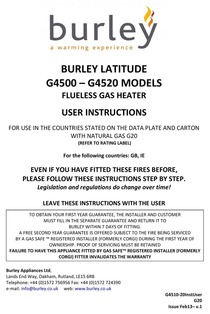 Burley LATITUDE G4500 User instructions