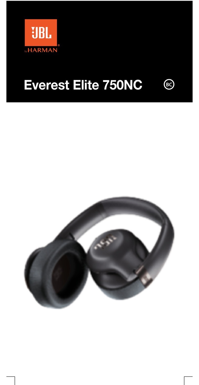 JBL Everest Elite 750NC quick start guide