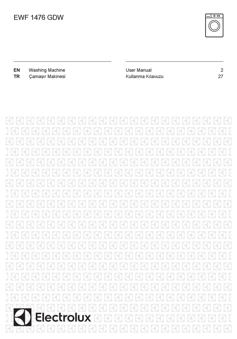 Electrolux EWF 1476 GDW User manual