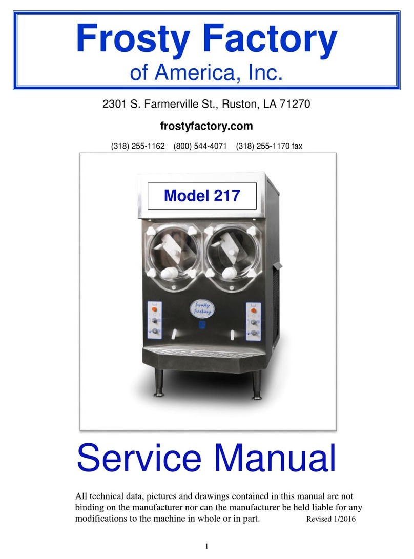 Frosty Factory 217 Service manual