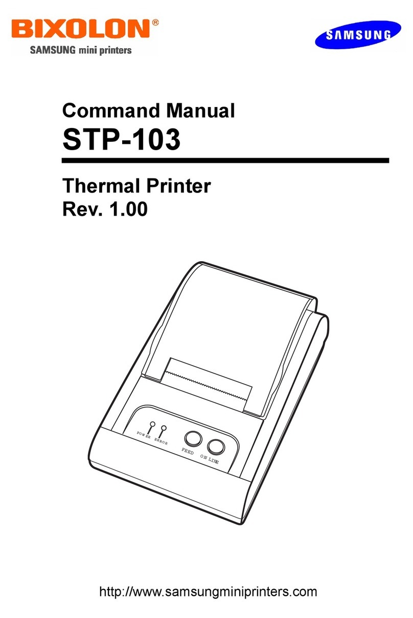 BIXOLON STP-103 Installation instructions