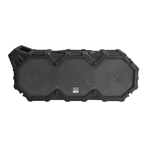 Altec Lansing LIFEJACKET XL User manual