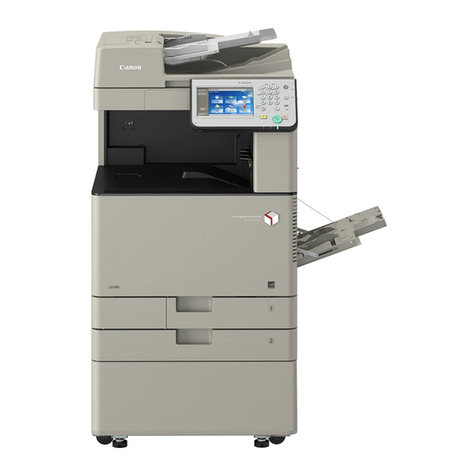 Canon imageRUNNER ADVANCE C3325i Service guide