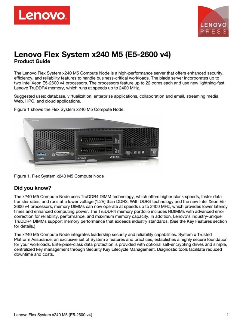 Lenovo Flex System x240 M5 User manual