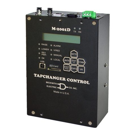 BECKWITH ELECTRIC M-2001D User manual