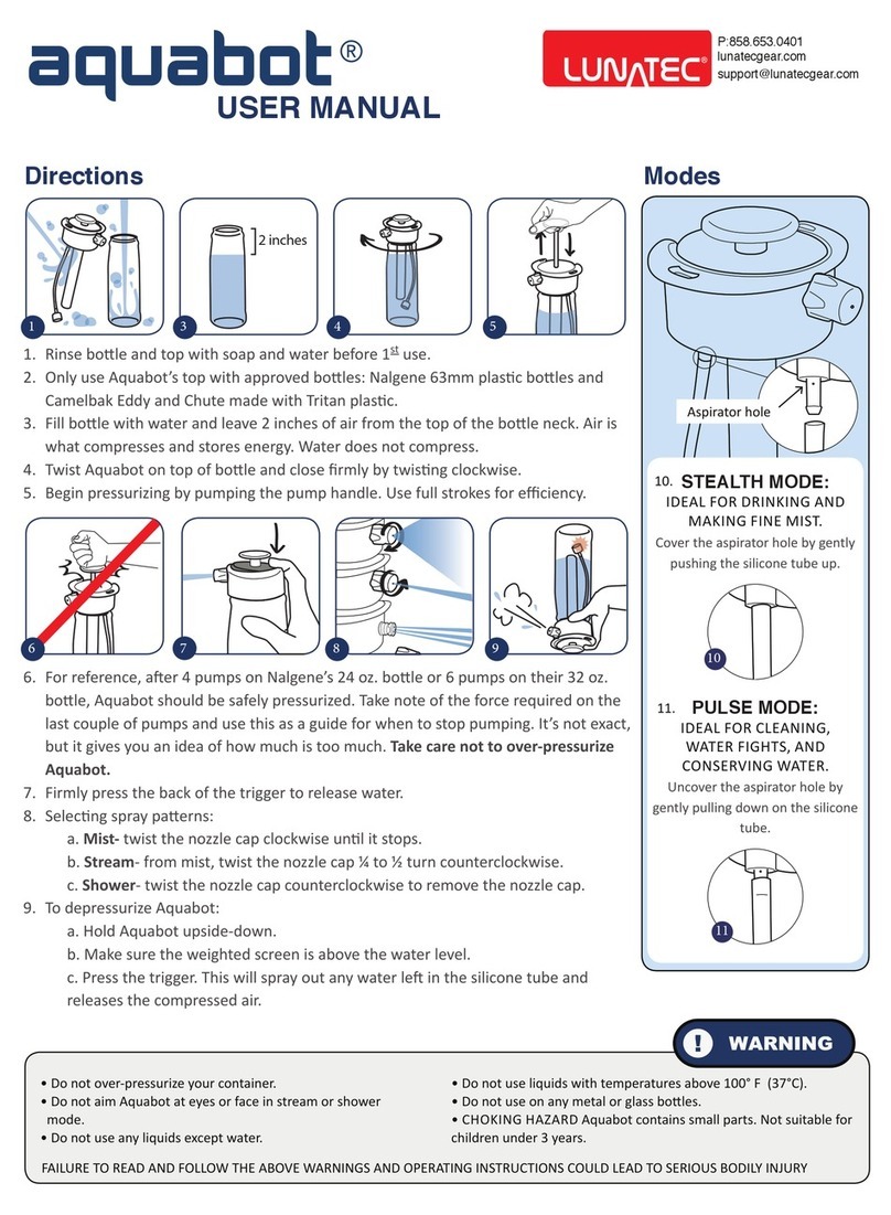 Lunatec aquabot user manual