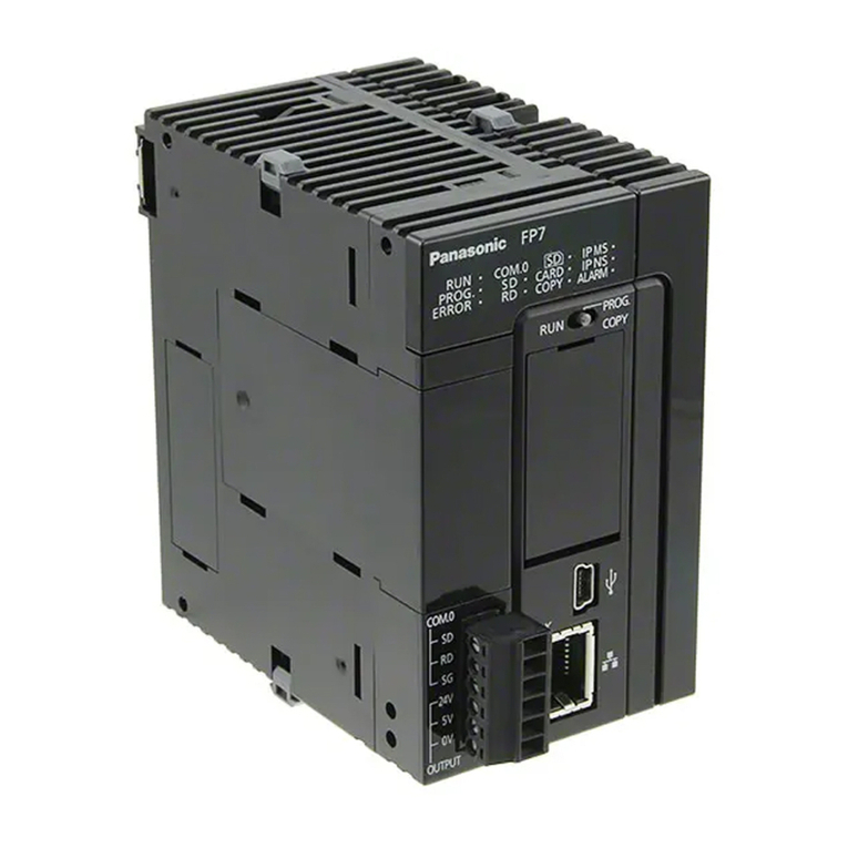Panasonic FP7 Series user manual