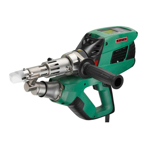 Leister WELDPLAST S1 User manual Leister WELDPLAST S1 User manual