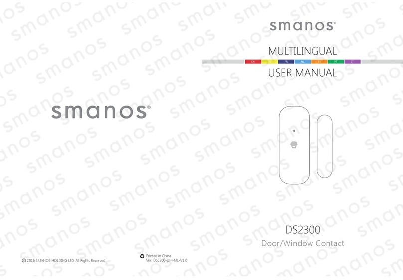 Smanos DS2300 User manual