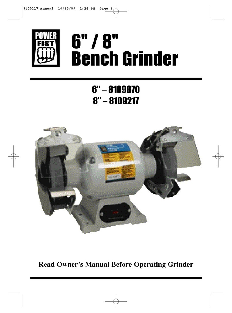 Power Fist 8109670 owner's manual