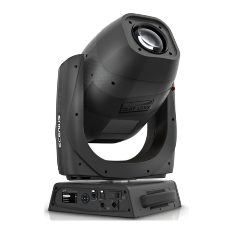 Claypaky C61505 User manual
