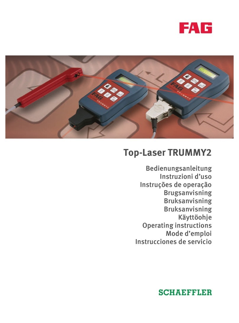 Schaeffler FAG Top-Laser TRUMMY2 operating instructions