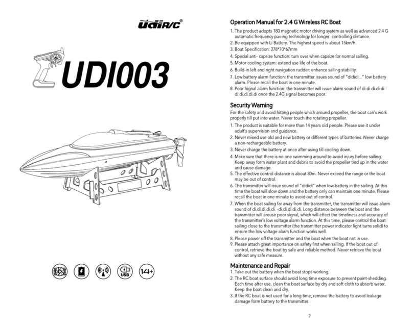UDI R/C UDI003 User manual