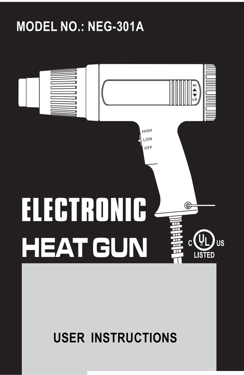 Paladin Tools NEG-301A User instructions