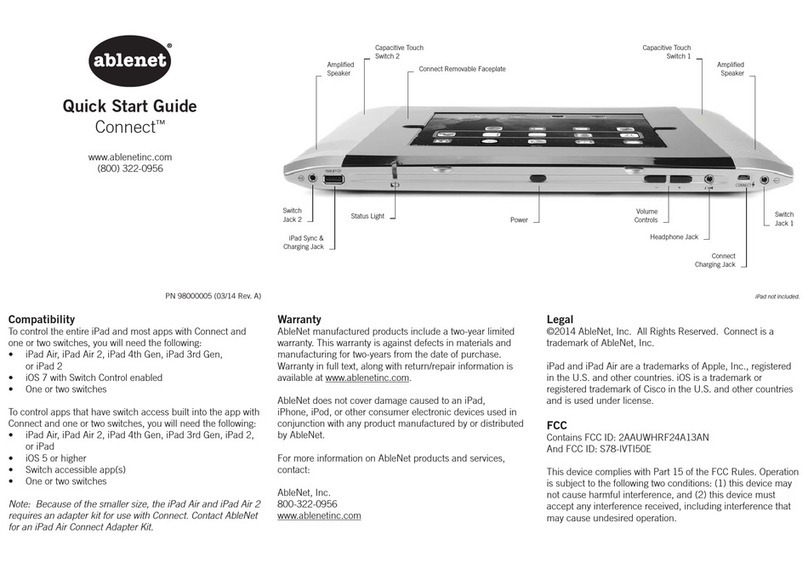 AbleNet Connect quick start guide