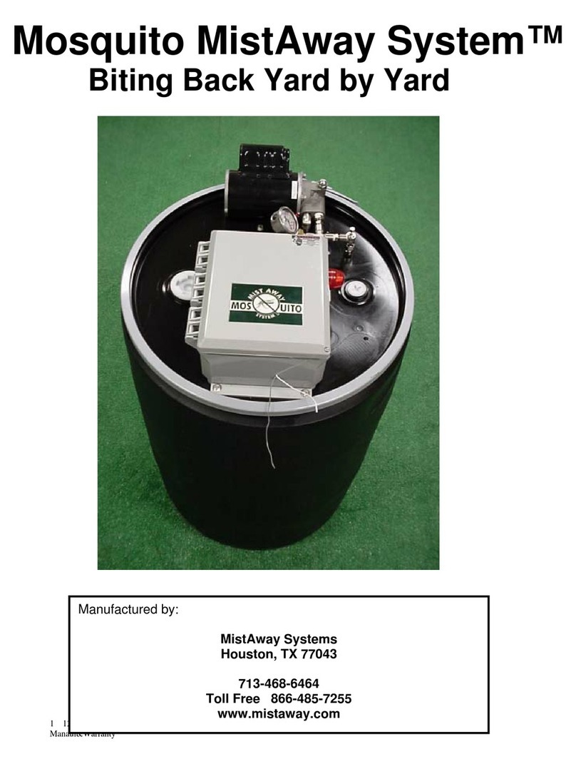 MistAway Mosquito manual