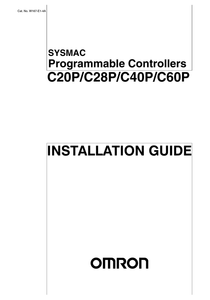 Omron SYSMAC C20P User manual