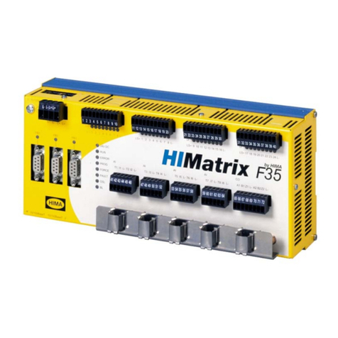 HIMA HIMatrix F35 Safety manual