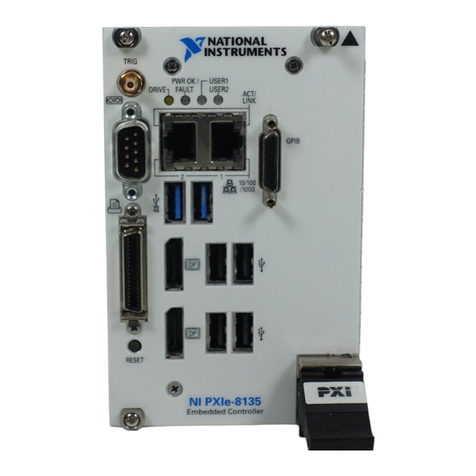 NI PXIe-8135 User manual