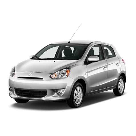 Mitsubishi Mirage 2015 Instruction manual