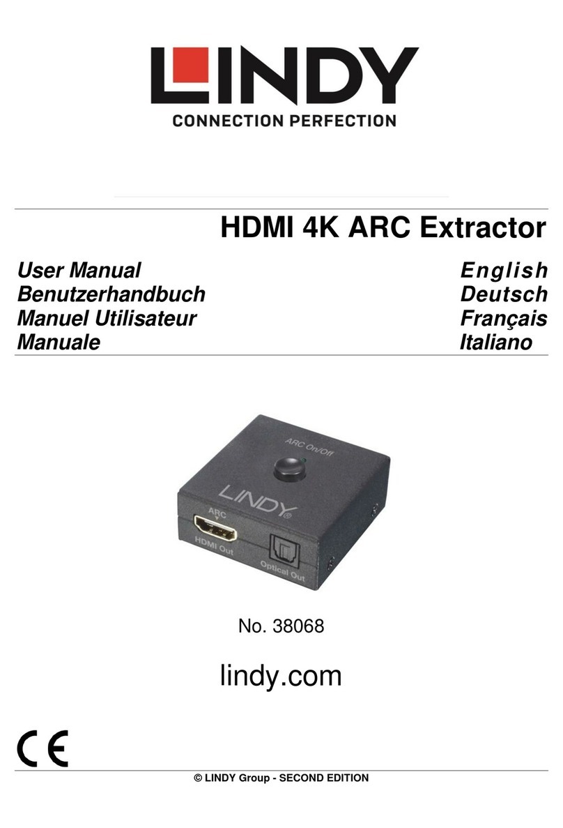 Lindy 38068 user manual
