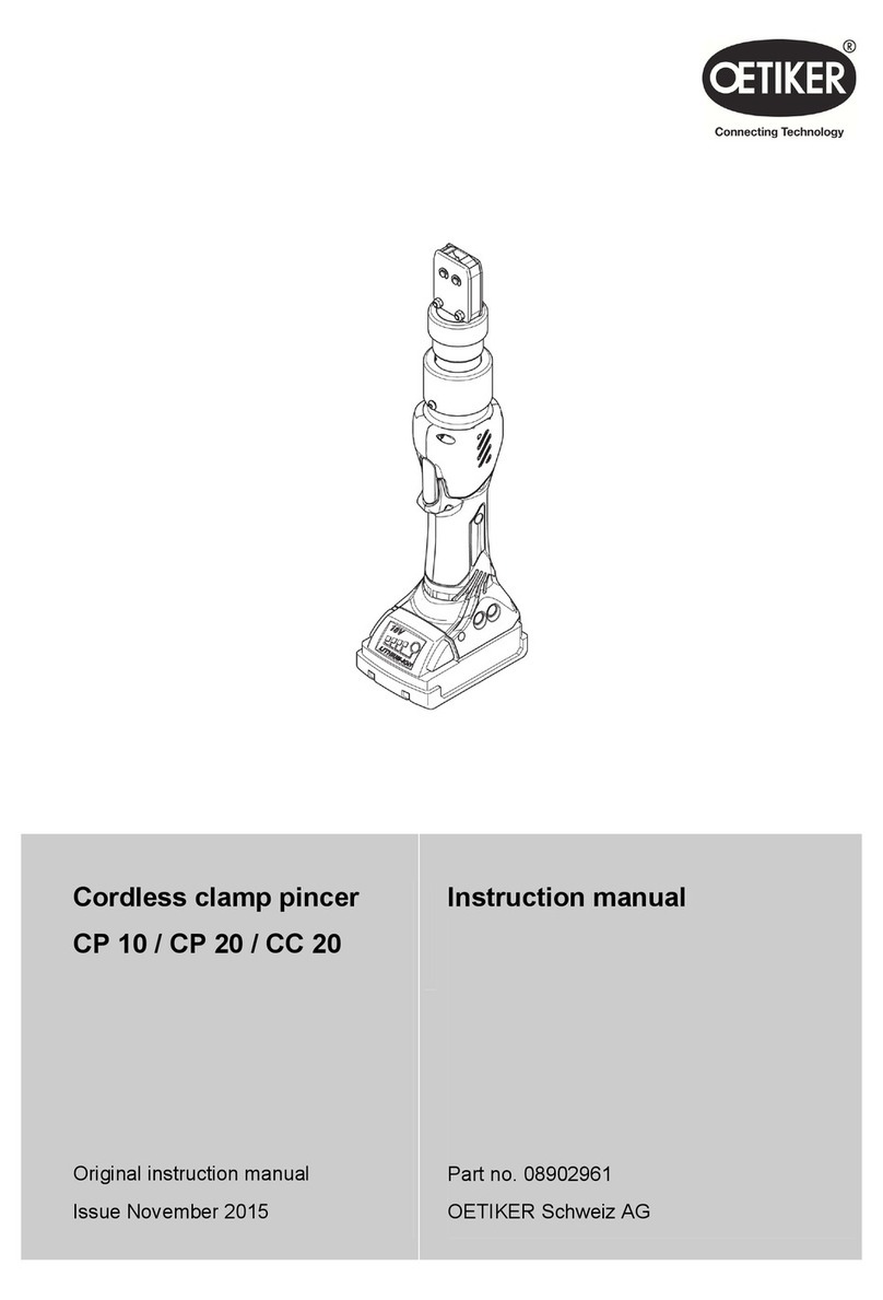 OETIKER CP 10 User manual
