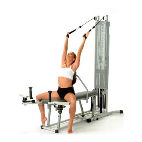 Gyrotonic TRANSFORMER 1500 owner's manual Gyrotonic TRANSFORMER 1500 owner's manual