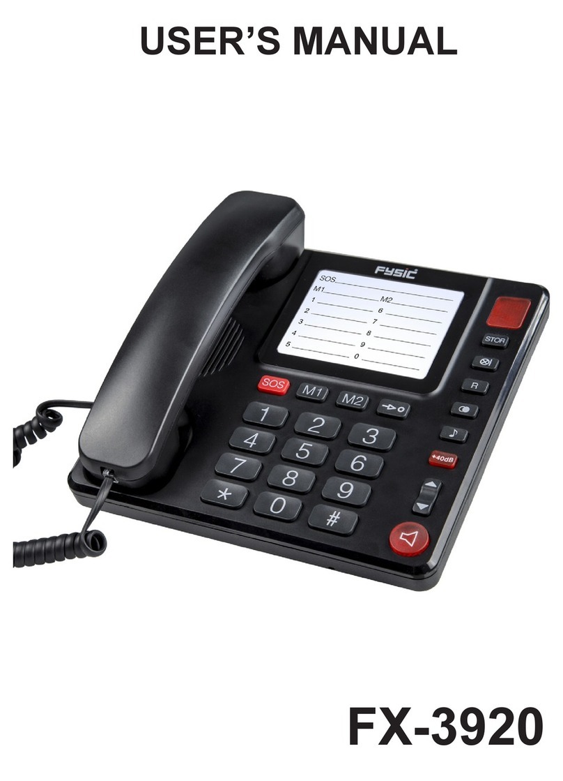 Fysic FX-3920 User manual