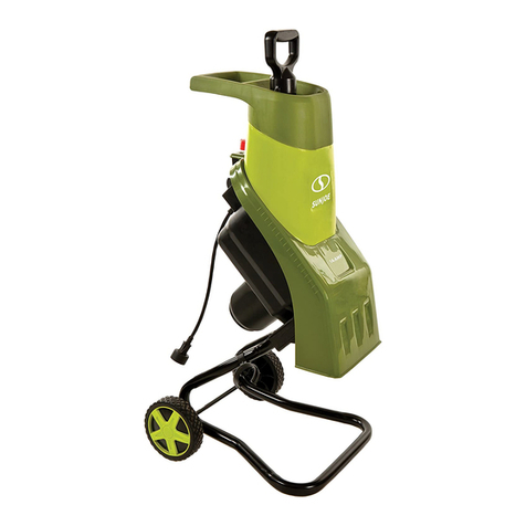 sunjoe CJ601E-RM Operator's manual