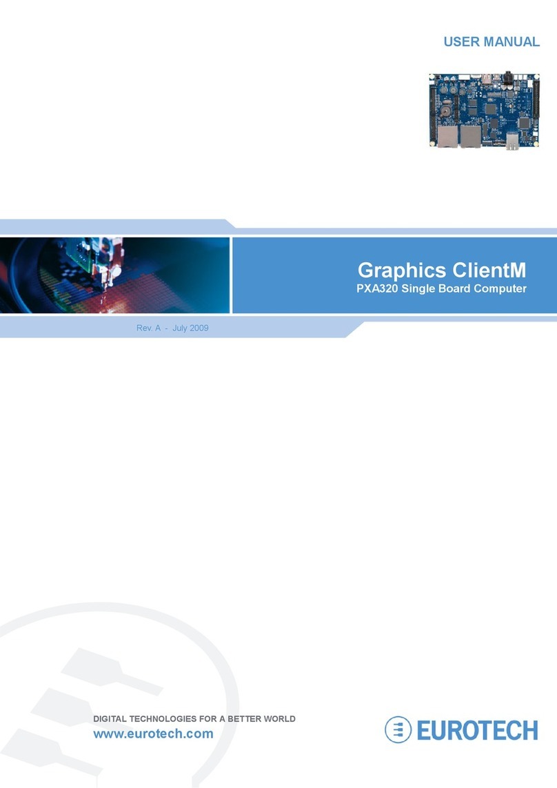 Eurotech PXA320 user manual