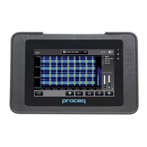 Proceq Pprofometer 600 operating instructions Proceq Pprofometer 600 operating instructions
