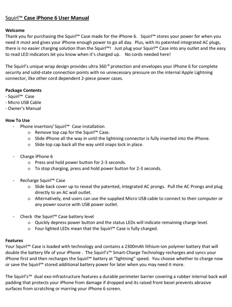 Squirl SQ2300-BK user manual