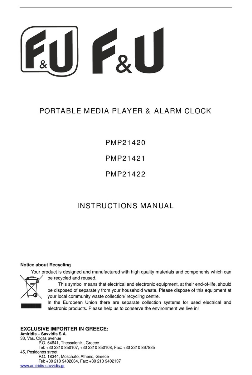 F&U PMP21420 User manual