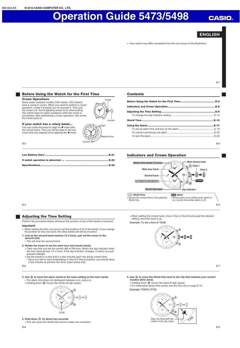 Casio 5498 User manual Casio 5498 User manual